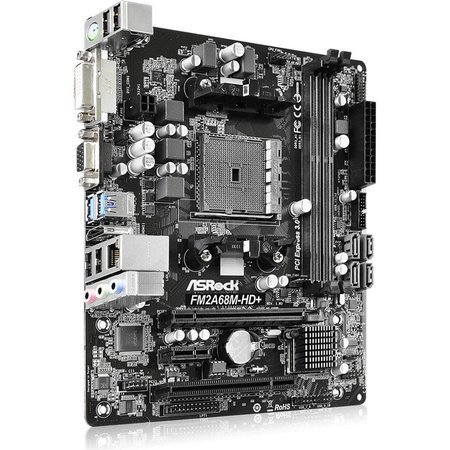 Placa de baza asrock fm2A68M HD+, Socket FM2+